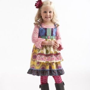 Matilda Jane Wisteria no knot dress, girls 6